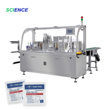 Alcohol Pad Wet Tissue Bag Packing Machine